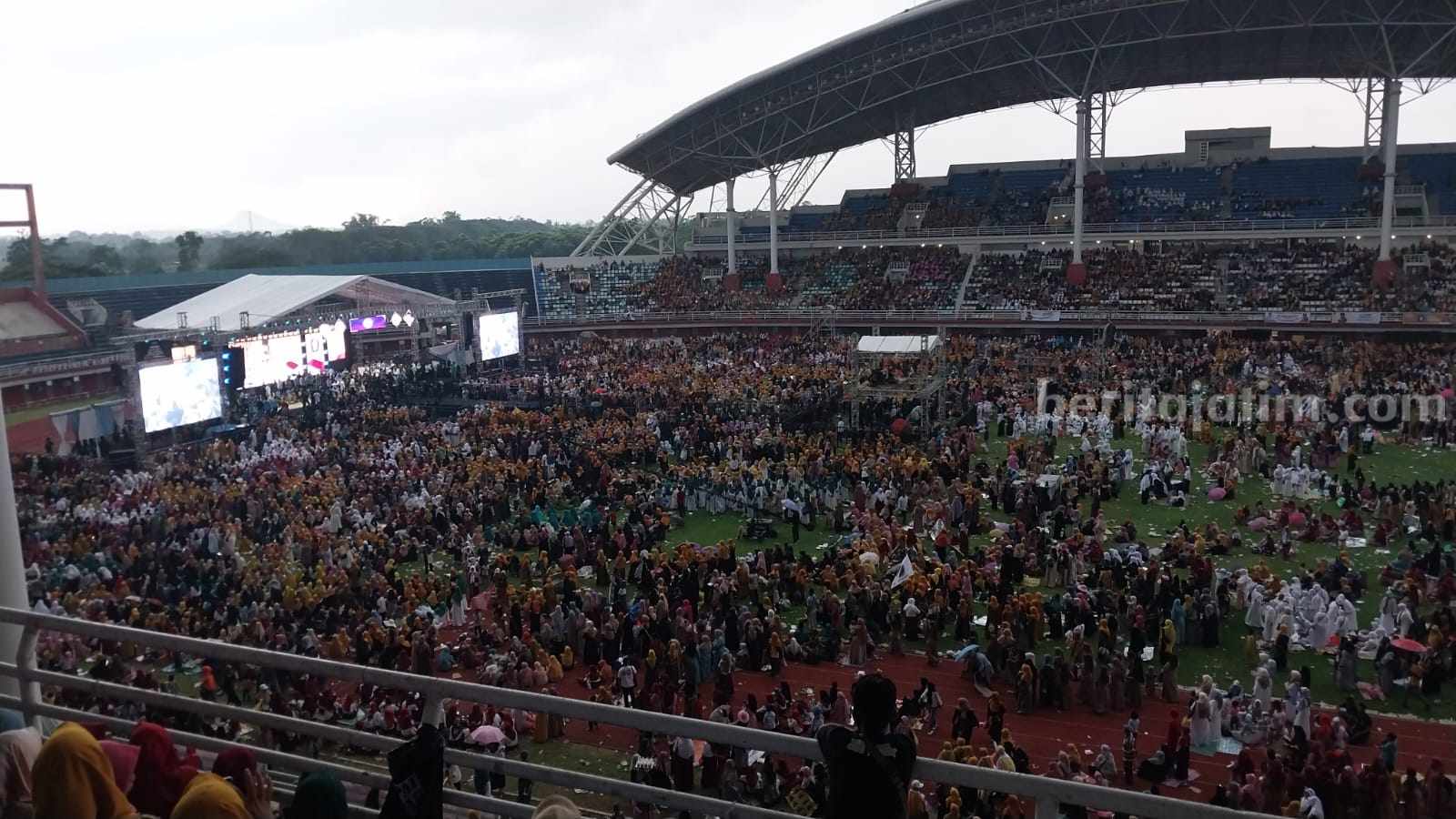Apel Salawat Nusantara yang dihadiri Gibran Rakabuming Raka.