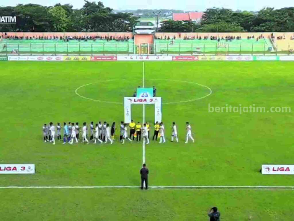 Berkat Penalti, Persibo Bojonegoro Bobol 1-0 Perspa Pacitan Suasana pertandingan Persibo Bojonegoro vs Perspa Pacitan.