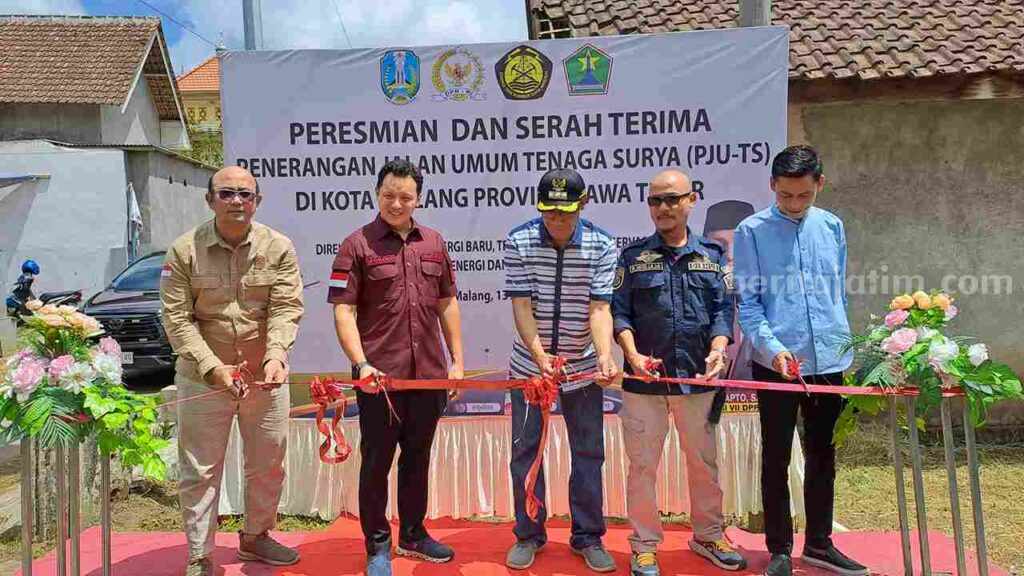 Peresmian PJU TS di Tlogowaru.