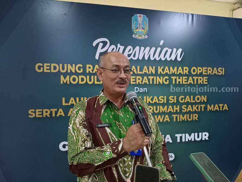 Kembangkan Kualitas Kesehatan, RSMM Jawa Timur Resmikan Fasilitas Barunya Direktur RSMM Jawa Timur dr Eka Basuki Rachmad.