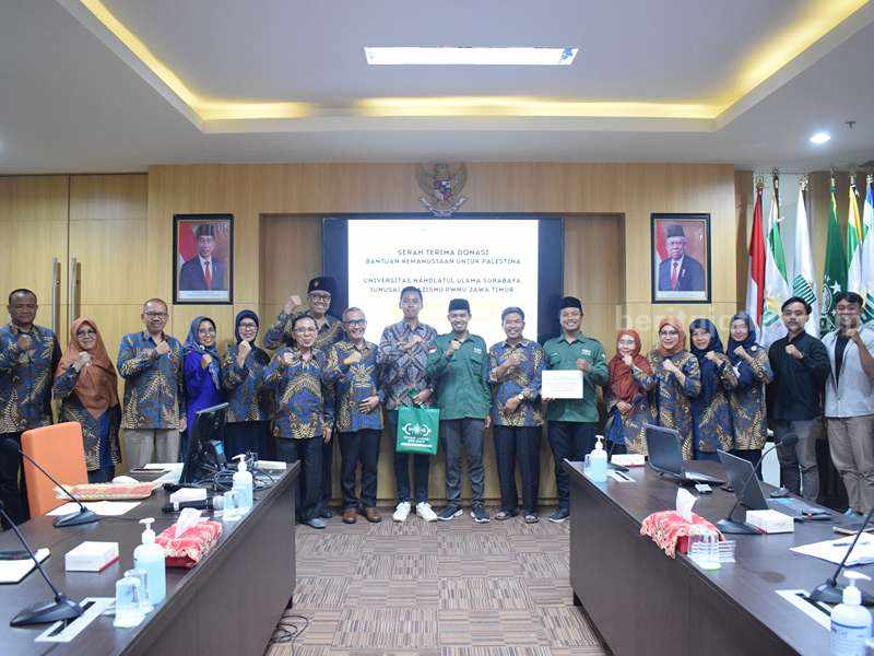 Unusa Salurkan Bantuan Kemanusiaan untuk Palestina Foto Berita Jatim