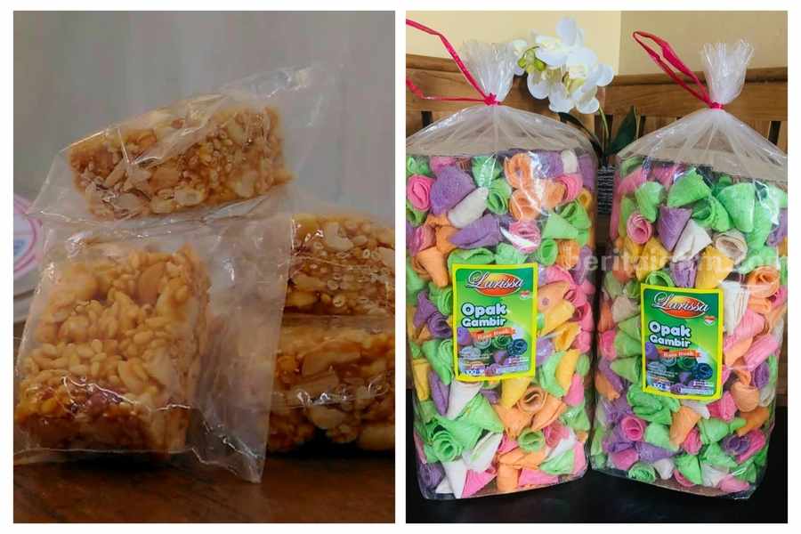 4 Oleh-oleh Khas Blitar yang Legendaris, Manis Hingga Gurih Geti dan Opak Gambir, oleh-oleh khas Blitar. (Sumber foto: Instagram/syahzahori/ageaansnack)
