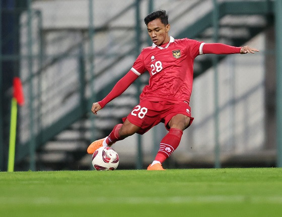 Arkhan Fikri menjadi salah satu pemain Timnas Indonesia yang terdepan dari skuad proyeksi Piala Asia 2023. Foto: PSSI