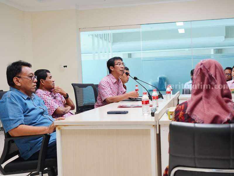 Begini Inisiatif Fakultas Teknik Untag Surabaya Hadapi Transformasi Digital Pendampingan SIM Akreditasi, SIM Aset, dan E-Arsip Fakultas Teknik Untag Surabaya di kampus setempat.