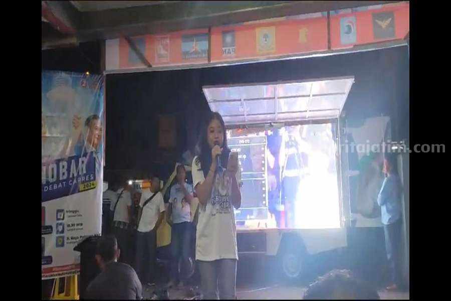 Barisan Relawan For Gibran (RFG) menggelar nobar