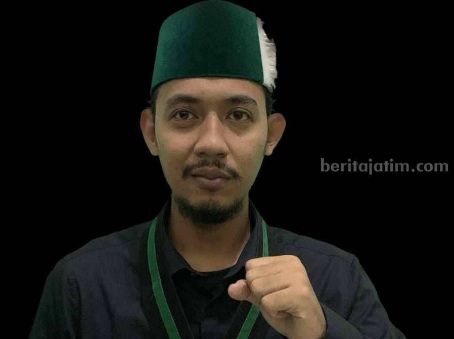 Ketua Umum HMI Cabang Mojokerto, Tsabit Imahdi Haqiqi. [Foto ; its]
