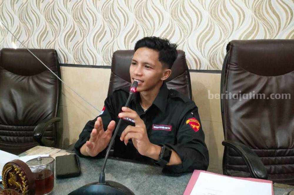 Koordinator BEM Sumenep: Waspada Kampanye Hitam via Medsos Koordinator BEM Sumenep, Azis Kamarullah