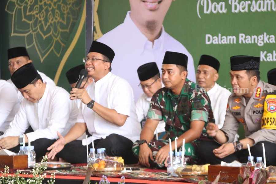 Gus Muhdlor dan 1000 Yatim Piatu Doa Bersama untuk Sidoarjo