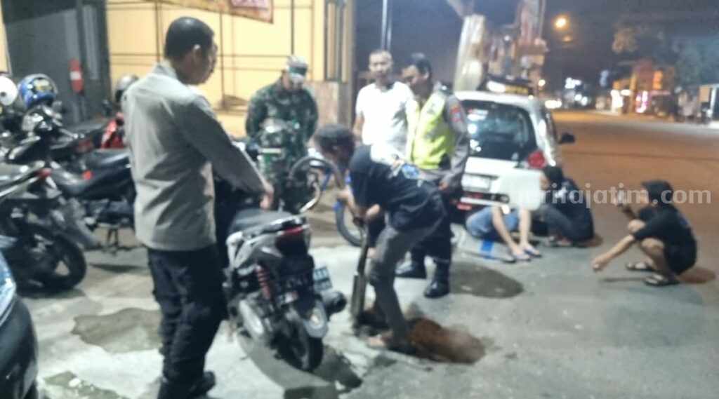 Motor dan Mobil di Mojokerto Terjaring Operasi Gabungan Foto Berita Jatim