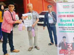 Relawan Jatim Beragam Bagikan 50 Makan Gratis di Pamekasan