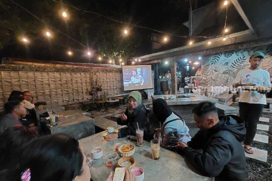 Ngopi Sadis yang digelar TPC Jatim Beragam Magetan Ngawi di Sabendino Ngopi. Jalan Diponegoro Magetan, Kamis (4/1/2024)