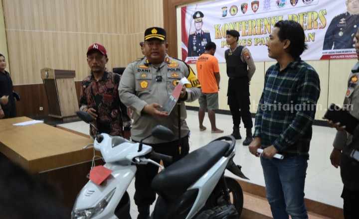 Polres Pamekasan Tangkap Penadah Motor Curian