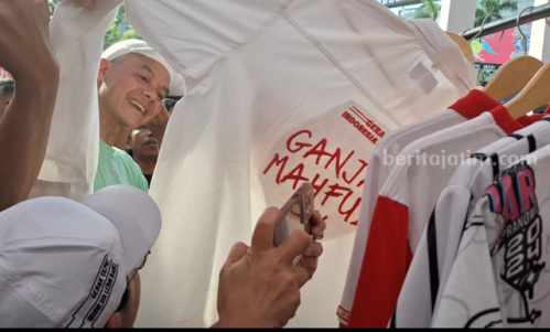 Ganjar Terus Dukung Gagasan Anak Muda foto beritajatim