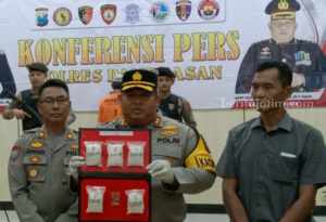 Polres Pamekasan Usut Kasus Narkoba 1/2 Kg Jaringan Antar Pulau Foto Berita Jatim