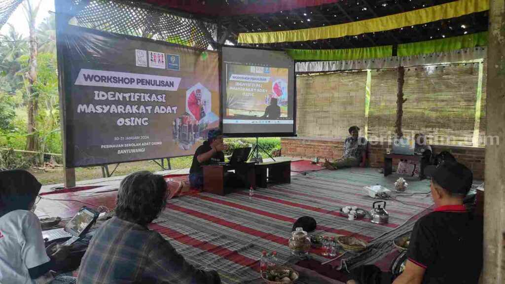 ARuPA dan Aman Buktikan Eksistensi Masyarakat Adat Osing Banyuwangi Foto Berita Jatim