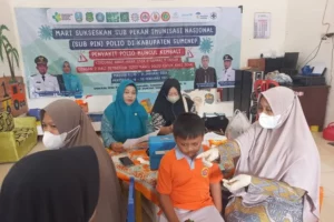 PIN Polio, 383 Anak di Sumenep Belum Divaksin Foto Berita Jatim