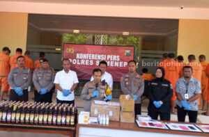 Angka Laka Lantas 2023 di Sumenep Meningkat, Terbesar Faktor ‘Human Error’ Kapolres Sumenep AKBP Edo Satya Kentriko saat jumpa pers
