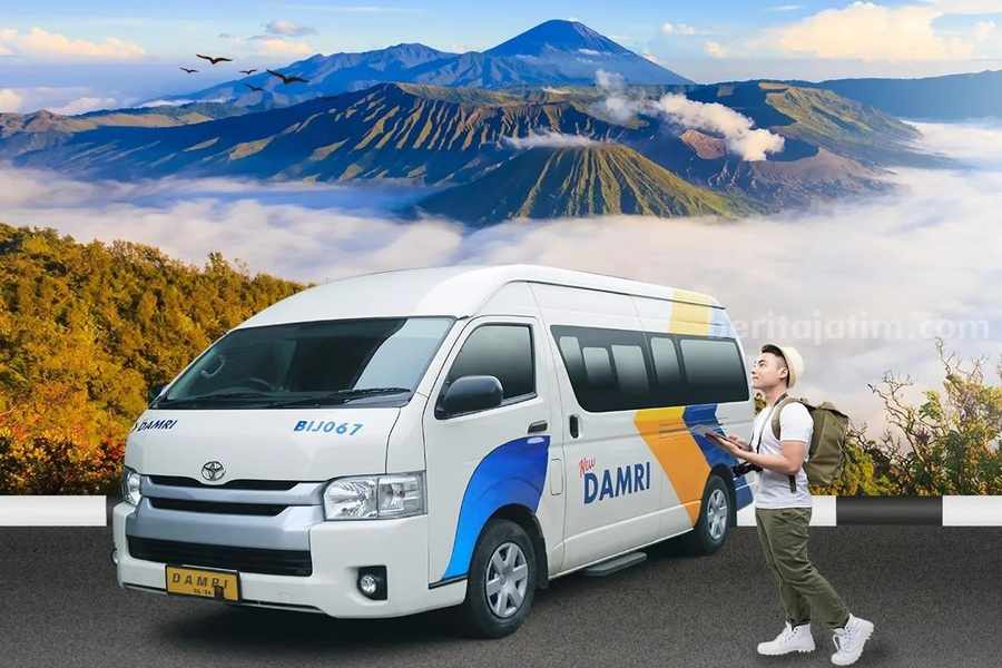 Naik DAMRI ke Bromo: Ini Jadwal, Tarif, dan Cara Beli Tiket dari Surabaya Foto Berita Jatim