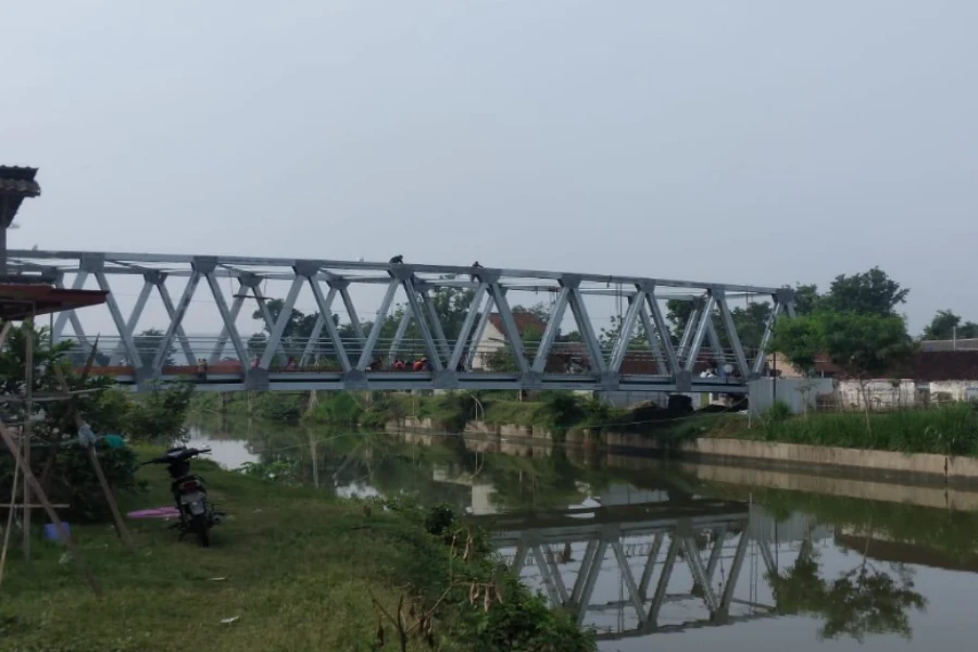 Proyek Jembatan Rp10,5 Miliar di Blitar Tak Kunjung Rampung Sutowijayan