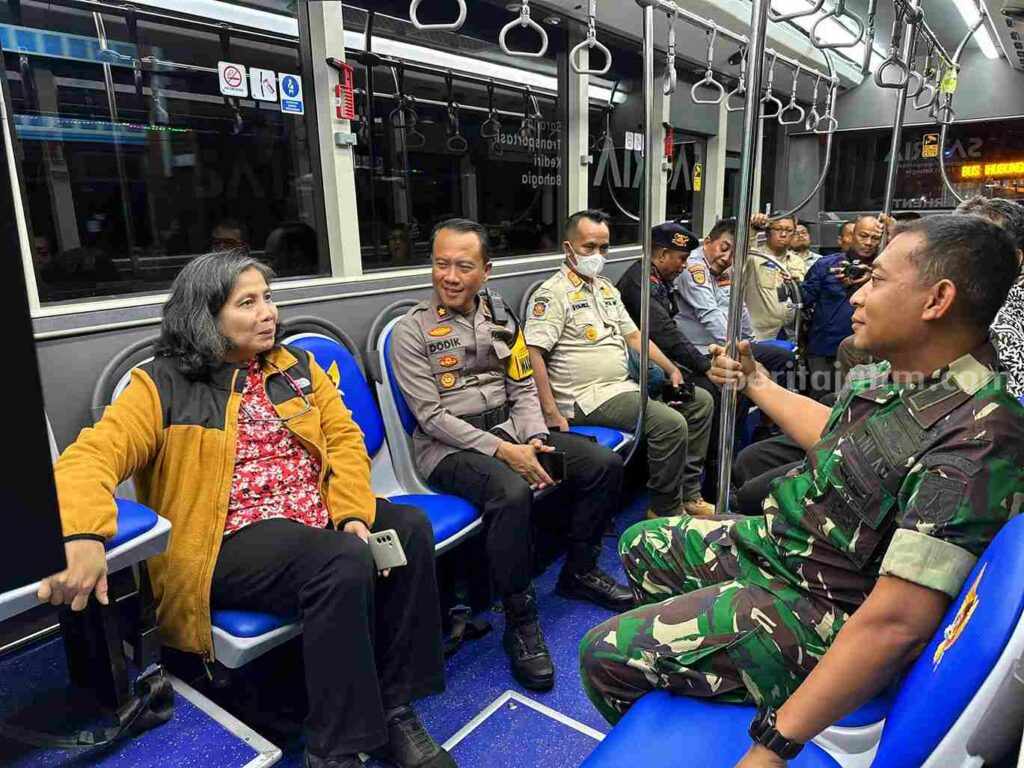 Pj Walkot Kediri Kunjungi Pos Pengamanan dan Layanan Nataru