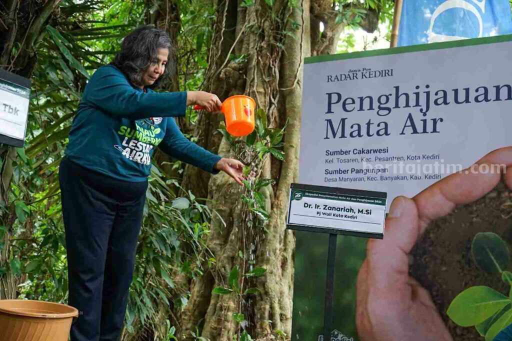 Ancaman Krisis Iklim, Pemkot Kediri Selamatkan 27 Mata Air Foto Berita Jatim