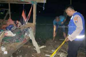Polisi olah TKP ledakan di Sumenep