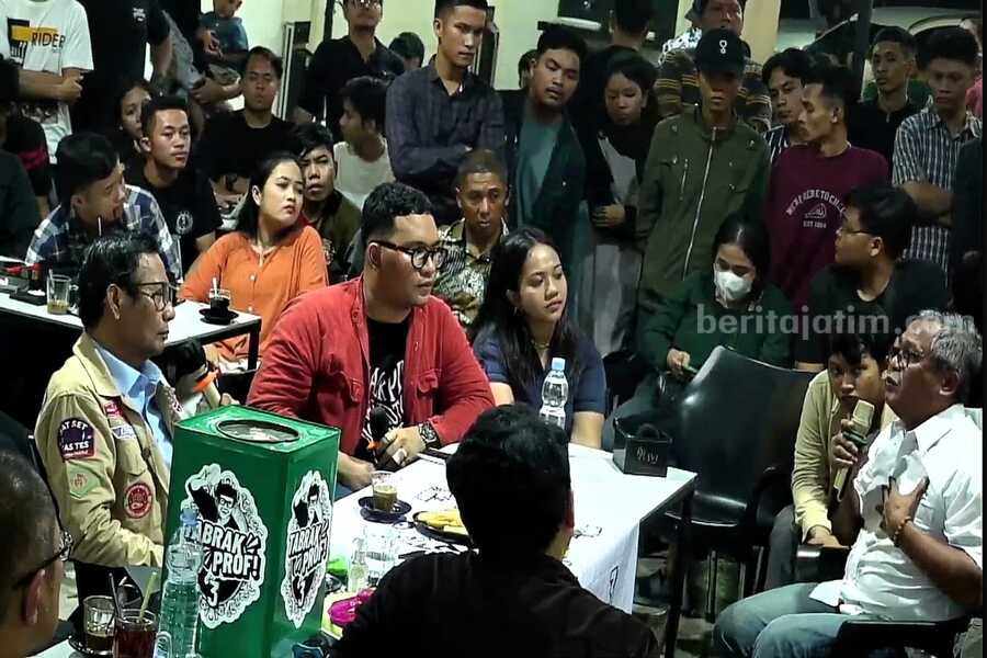 ASN Karo Curhat UU ITE ke Mahfud di program Tabrak Prof Medan ASN Kabupaten Karo Curhat UU ITE ke Mahfud MD di program Tabrak Prof Medan
