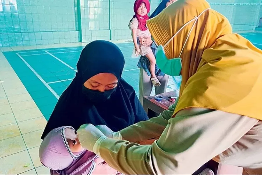 Usai Diimunisasi Polio, 7 Anak di Blitar Dilarikan ke Rumah Sakit Foto Berita Jatim