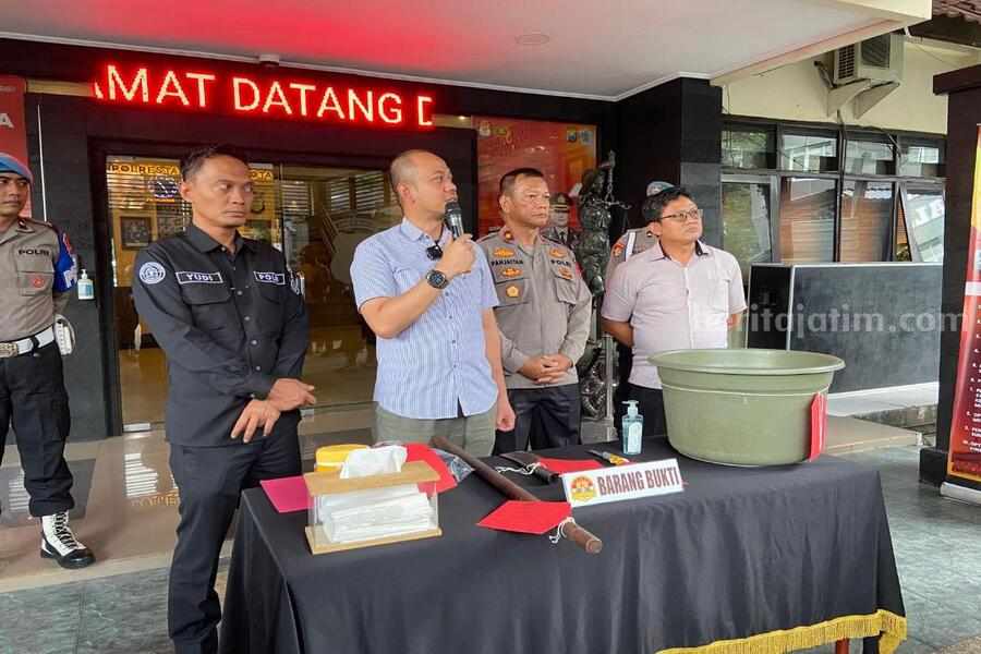Kasat Reskrim Polresta Malang Kota, Kompol Danang Yudanto.