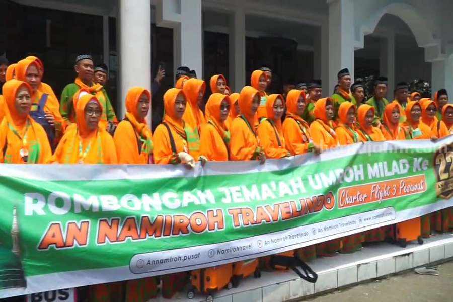 Milad ke-22, An Namiroh Travelindo Carter Tiga Pesawat Foto Berita Jatim