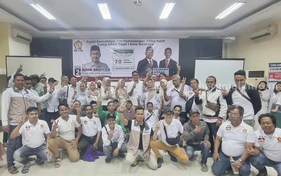 Caleg Azhar Kahfi: Siap Lahir Batin Bekerja untuk Surabaya Foto Berita Jatim
