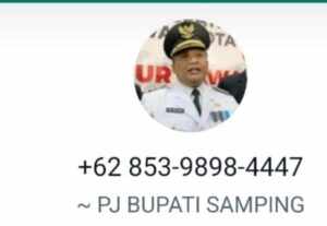 Nama Pj Bupati Sampang Dicatut untuk Penipuan, Modus Minta Tranfer Uang Foto Berita Jatim
