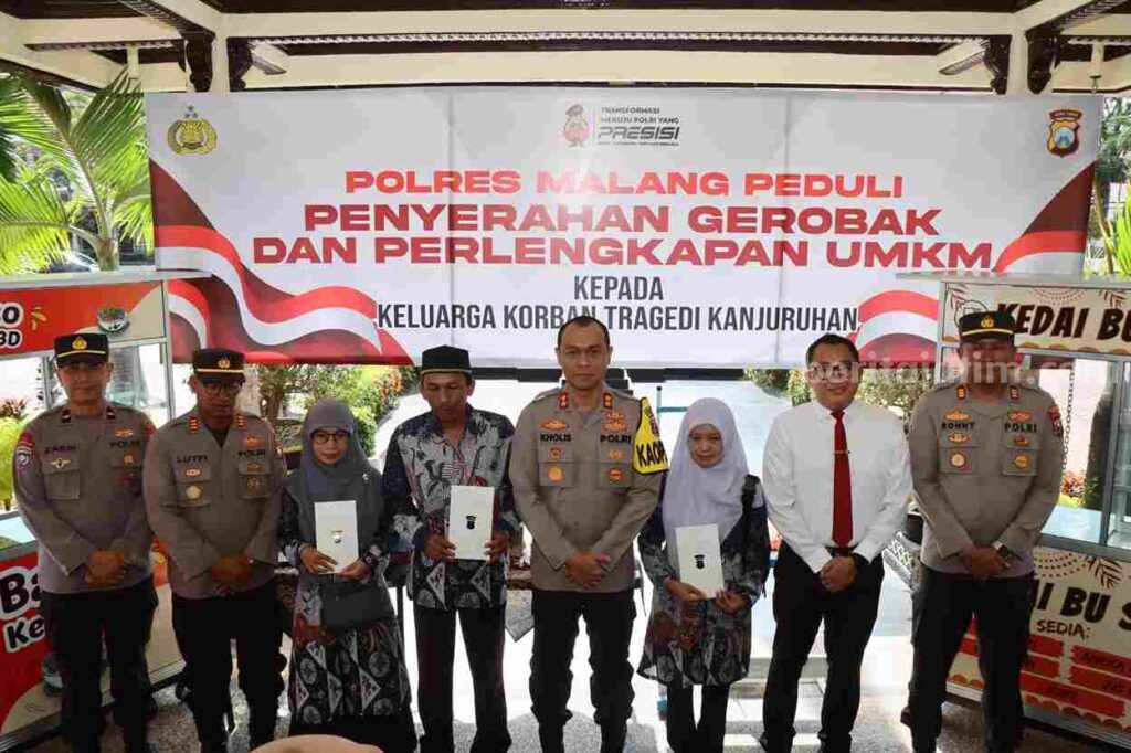 Kapolres Malang Kembali Salurkan Modal dan Pengembangan UMKM Foto Berita Jatim