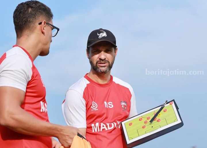 Mauricio Souza, Eks Pelatih Madura United Ingin Bawa Persija Juara Foto Berita Jatim