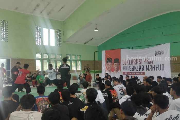 Ribuan Jawara Pencak Silat Deklarasikan Dukungan untuk Ganjar – Mahfud, Ini 5 Alasannya Foto Berita Jatim