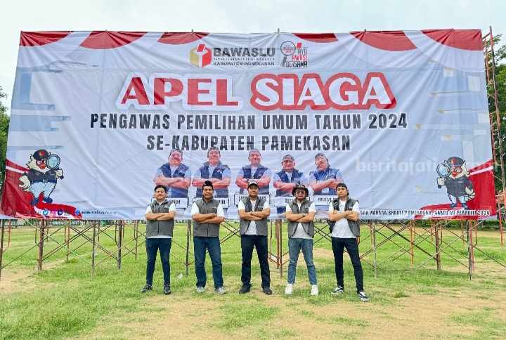 Bawaslu Pamekasan Instruksikan Penertiban APK dan BK dalam Masa Tenang Foto Berita Jatim