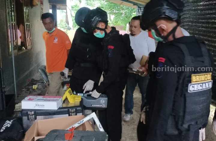 Ledakan di Rumah Ketua KPPS Pamekasan, Polda Kirim 4 Personel Foto Berita Jatim