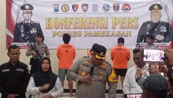 Polres Pamekasan Tangkap 3 Tersangka Curanmor, 2 Tersangka Berstatus Pasutri Foto Berita Jatim
