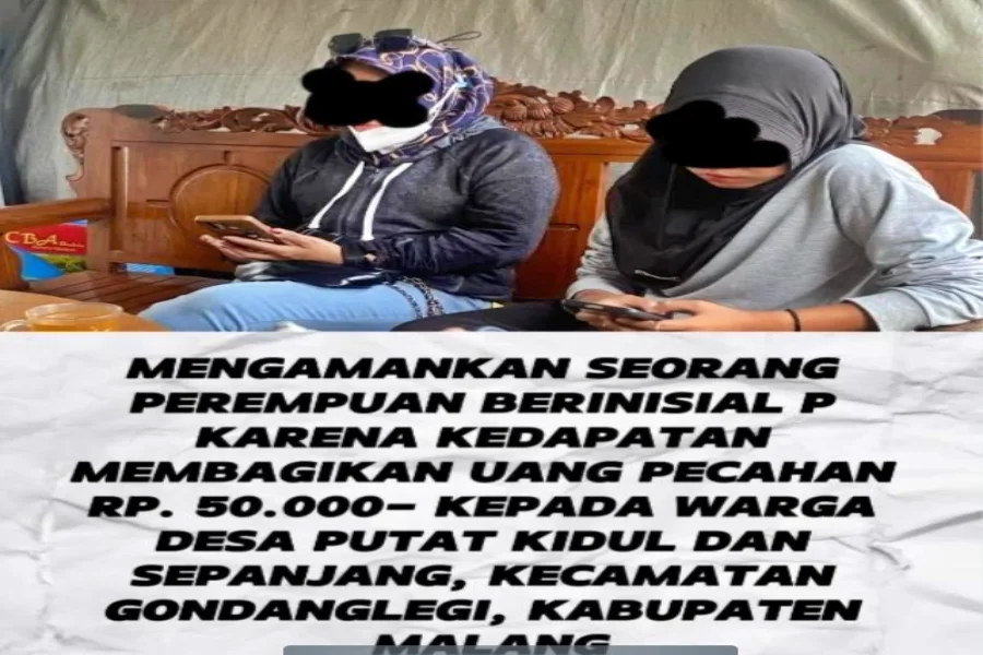 Bawaslu Malang Amankan Perempuan Pembawa Money Politics di Gondanglegi Foto Berita Jatim