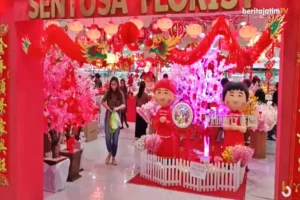 Pasar Atom Surabaya Mulai Ramai Warga Tionghoa Berburu Naga Foto Berita Jatim