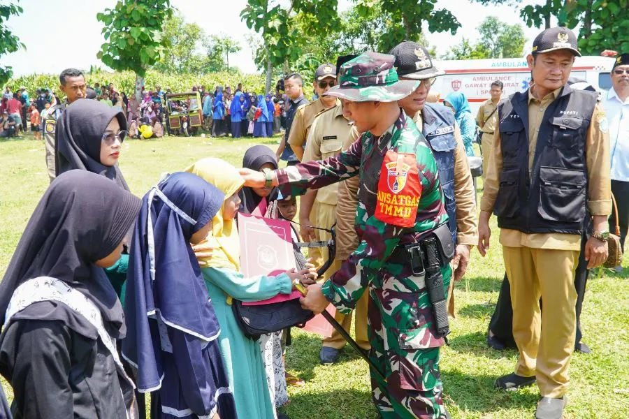TMMD ke-119, Sukseskan Program Desa Berjaya di Lamongan Foto Berita Jatim