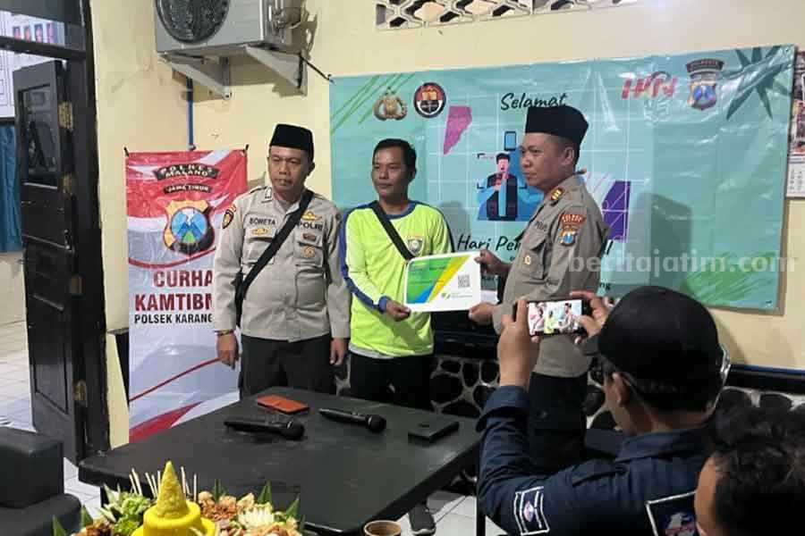 Peringati HPN 2024, Polres Malang Beri Supeltas BPJS Ketenagakerjaan Foto Berita Jatim