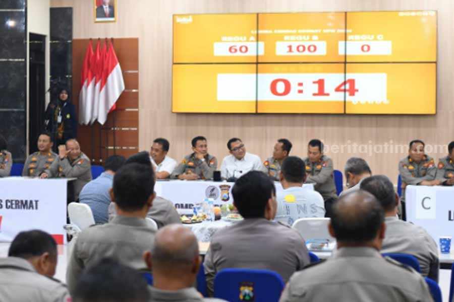 Sambut HPN 2024, Jurnalis Malang Gelar Lomba Cerdas Cermat Antar Polisi Foto Berita Jatim