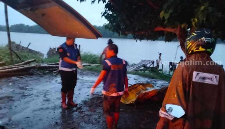 Ceburkan Diri ke Sungai Brantas di Jombang, Ditemukan Tak Bernyawa di Porong Sidoarjo Foto Berita Jatim
