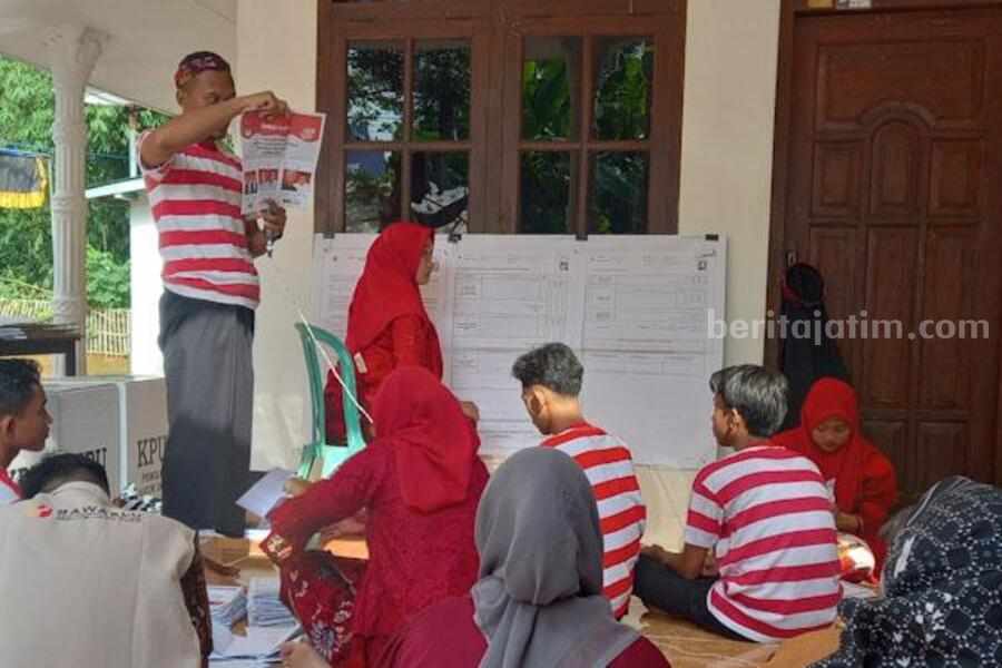 Pasangan Ganjar – Mahfud Kalah di TPS Bupati Sumenep Foto Berita Jatim