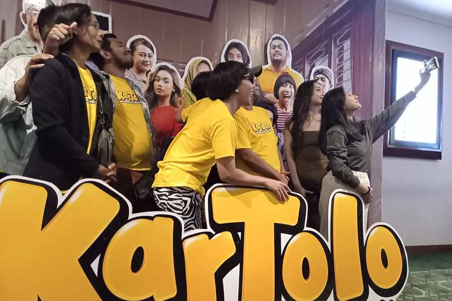 Tayang di Bioskop 14 Maret 2024, Film Kartolo Numpak Terang Bulan Libatkan Siswa Smekdors Foto Berita Jatim