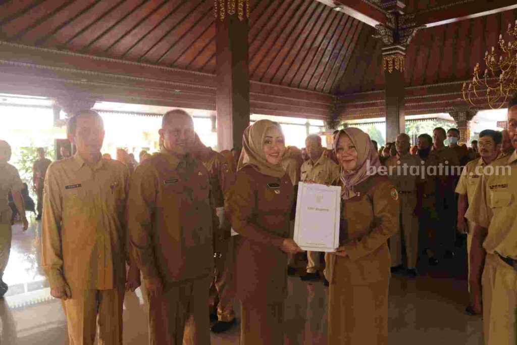 273 PNS Pemkab Mojokerto Naik Pangkat Foto Berita Jatim