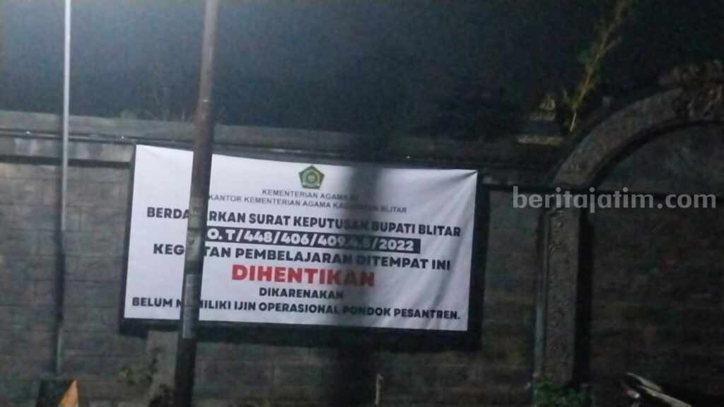 Padepokan Samsudin Blitar Dikosongkan, Santri Dipulangkan Foto Berita Jatim