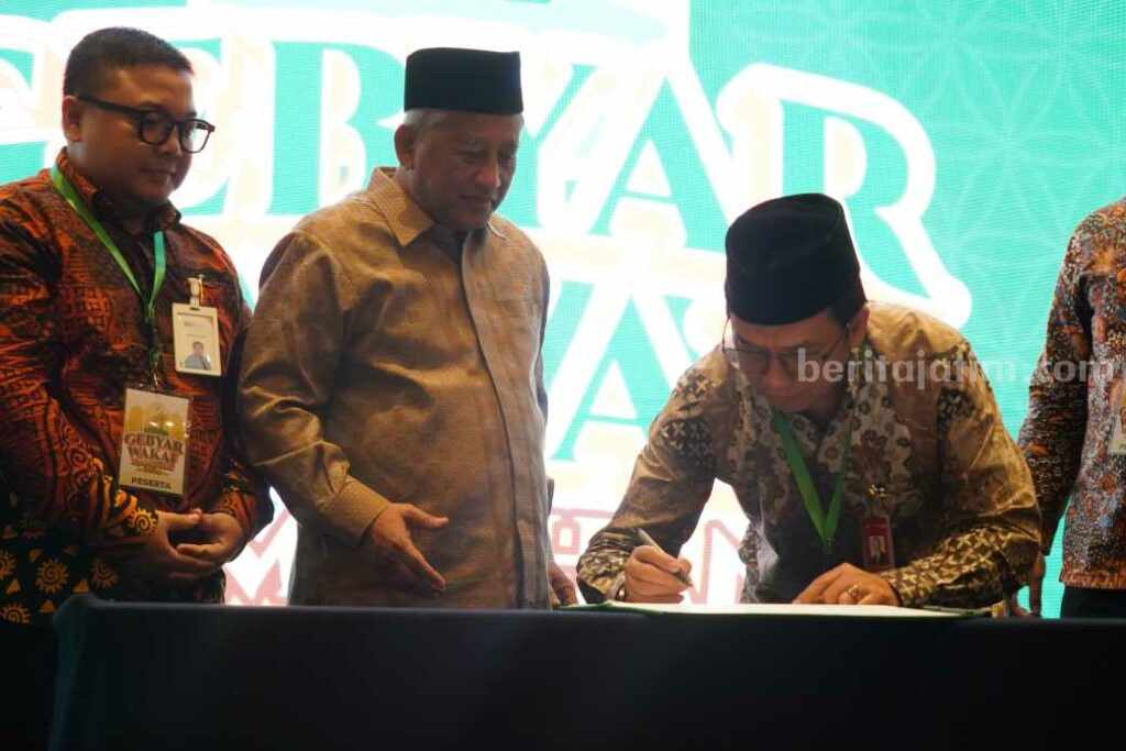 Bank Jatim Dukung Pengembangan Wakaf, Gandeng Badan Wakaf Indonesia Foto Berita Jatim