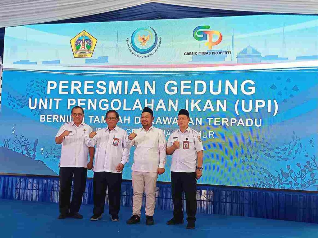 Bupati Gresik Resmikan Unit Pengelolaan Ikan Terpadu Foto Berita Jatim